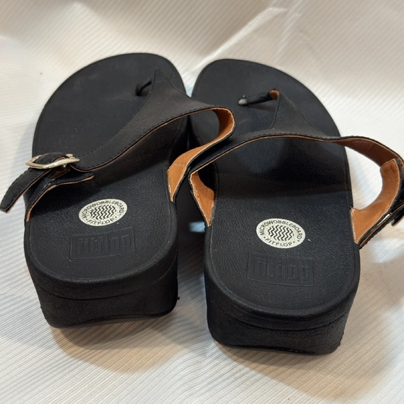 Fitflop Black Women's Sandals - Picture 11 of 14